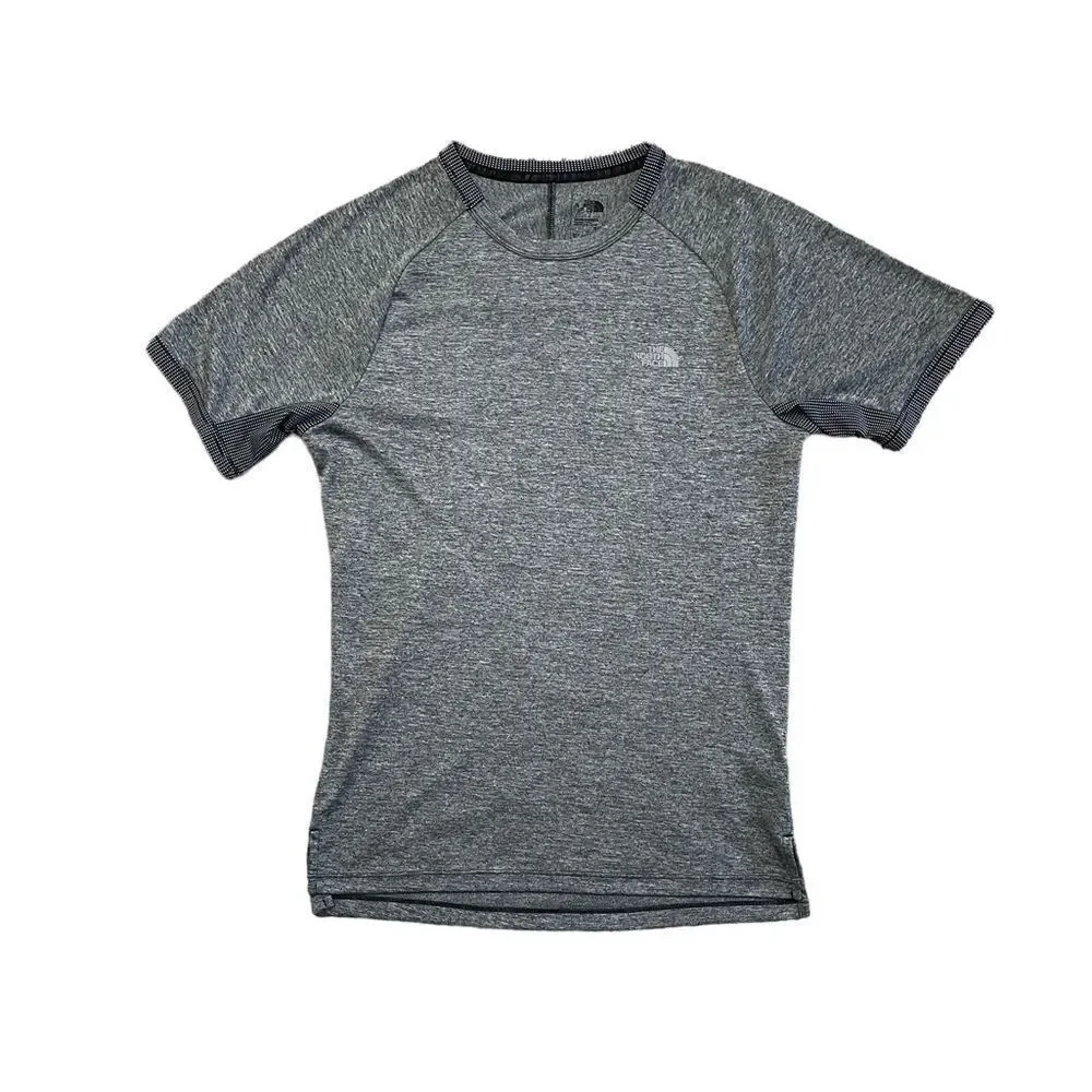 THE NORTH FACE Flashdry XD T-Shirt Heathered Gray Size Small Men's